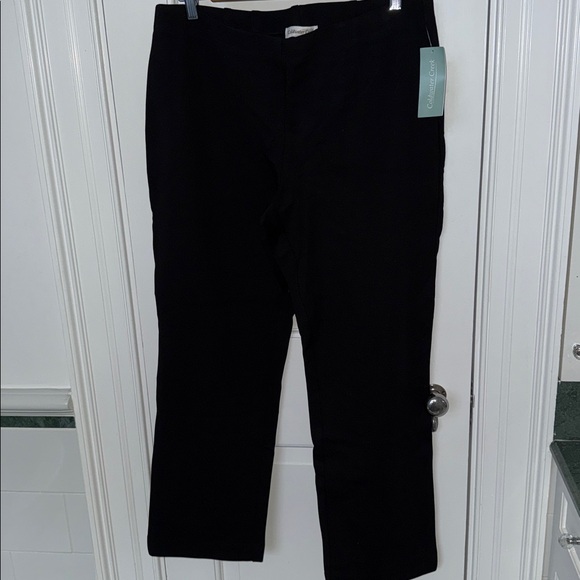 Coldwater Creek Ponte Perfect Holly Pocket Pants pants size L - Picture 9 of 13